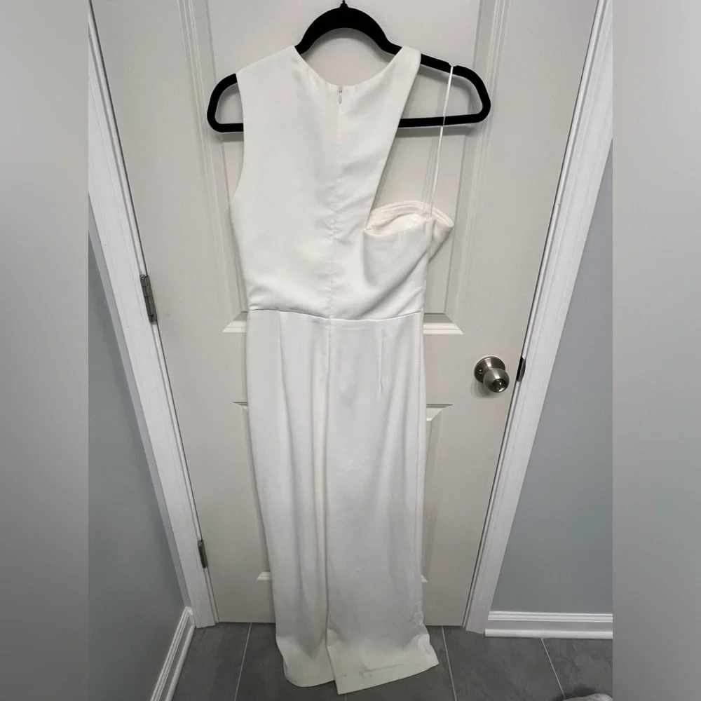 Amanda Uprichard Ivory Jumpsuit, Medium - Picture 6 of 6